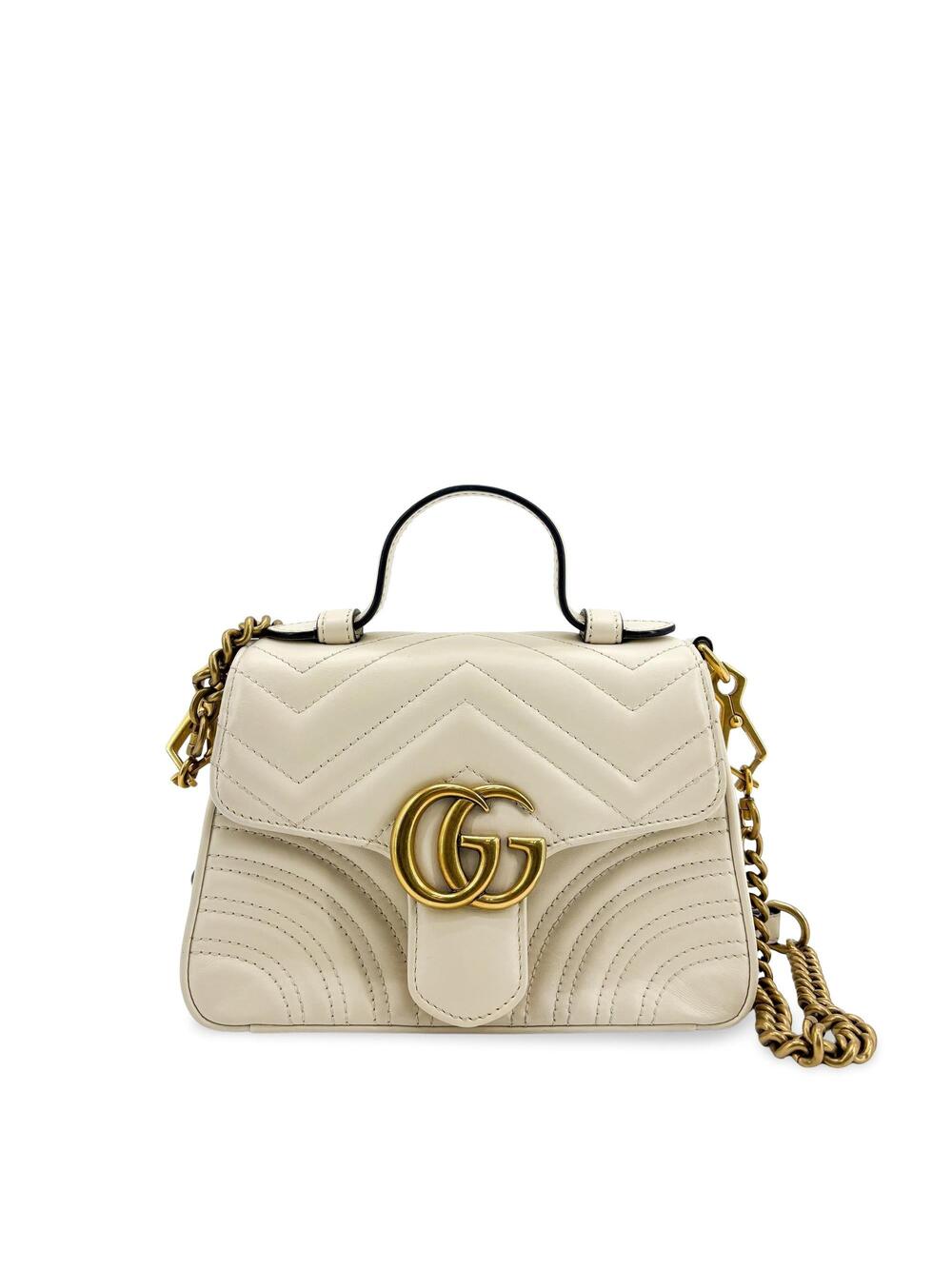 Gucci Gg Marmont Matelassé Mini Top #363973G66B